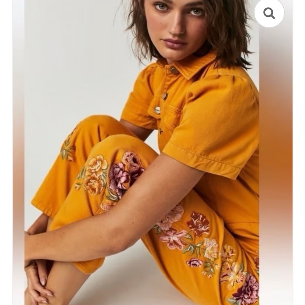 DRIFTWOOD Golden Floral Jumpsuit